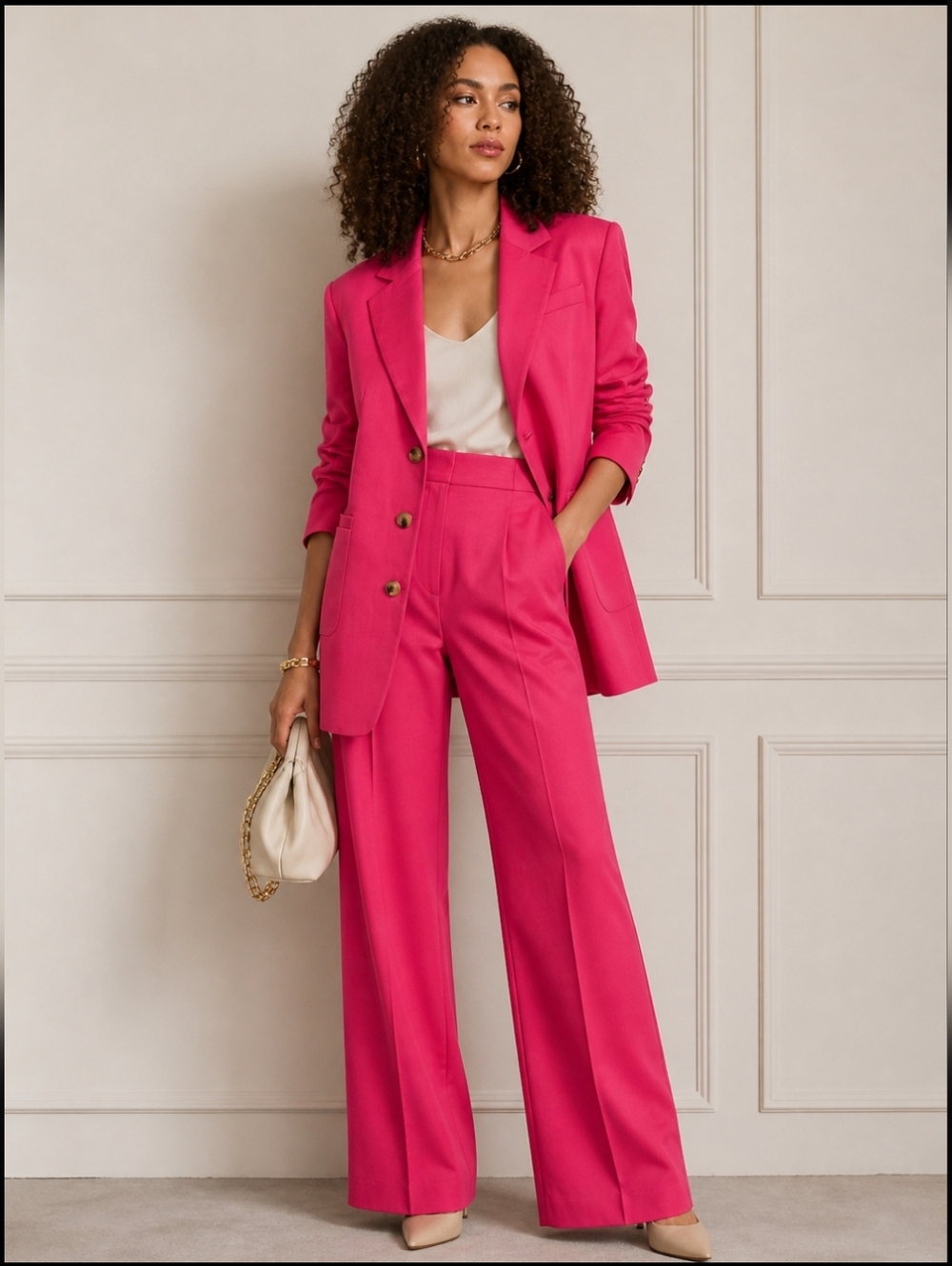 Walter Baker Vibrant Pink Blazer